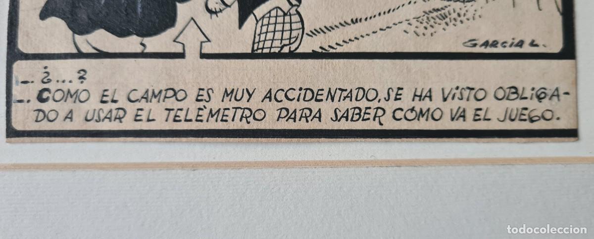 C&oacute;mics: GARC&Iacute;A LORENTE - &rdquo;EL TEL&Eacute;METRO&rdquo; ORIGINAL FIRMADO - Foto 4
