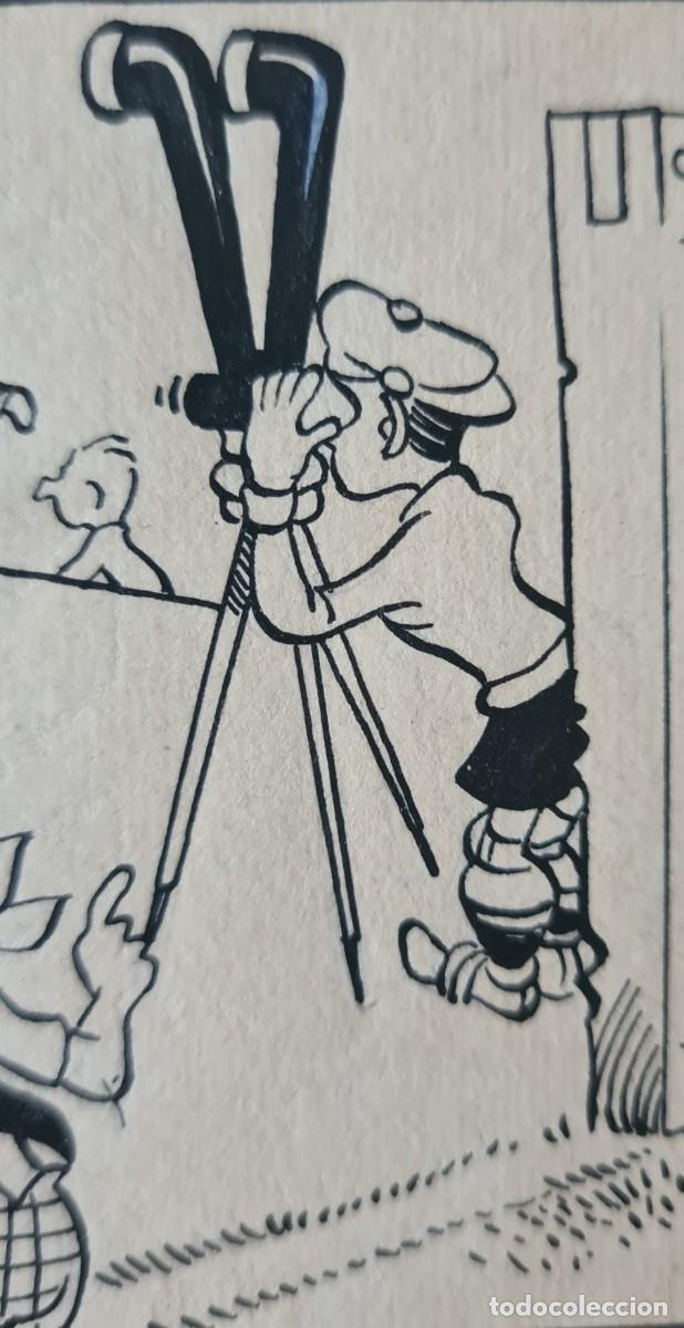 C&oacute;mics: GARC&Iacute;A LORENTE - &rdquo;EL TEL&Eacute;METRO&rdquo; ORIGINAL FIRMADO - Foto 7