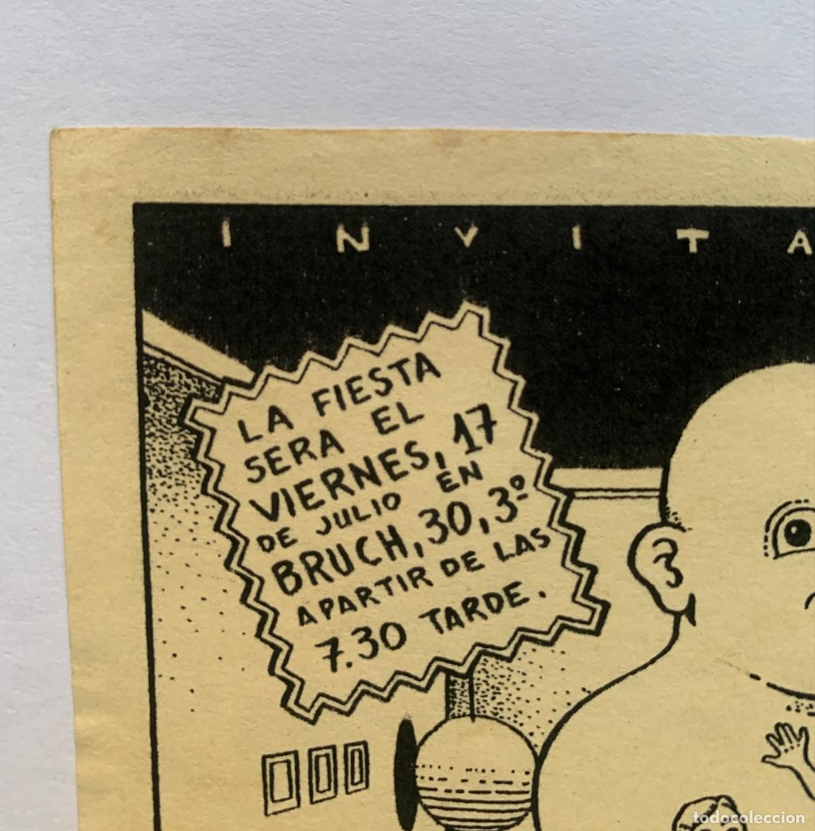 C&oacute;mics: Mart&igrave;. Dibujo para invitaci&oacute;n. Underground catal&aacute;n - Foto 3