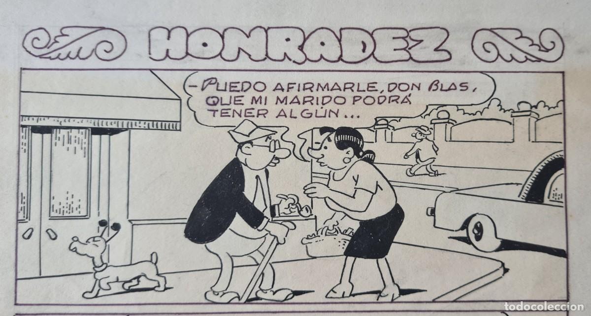 C&oacute;mics: URDA - &rdquo;HONRADEZ&rdquo; ORIGINAL FIRMADO + TBO - Foto 3