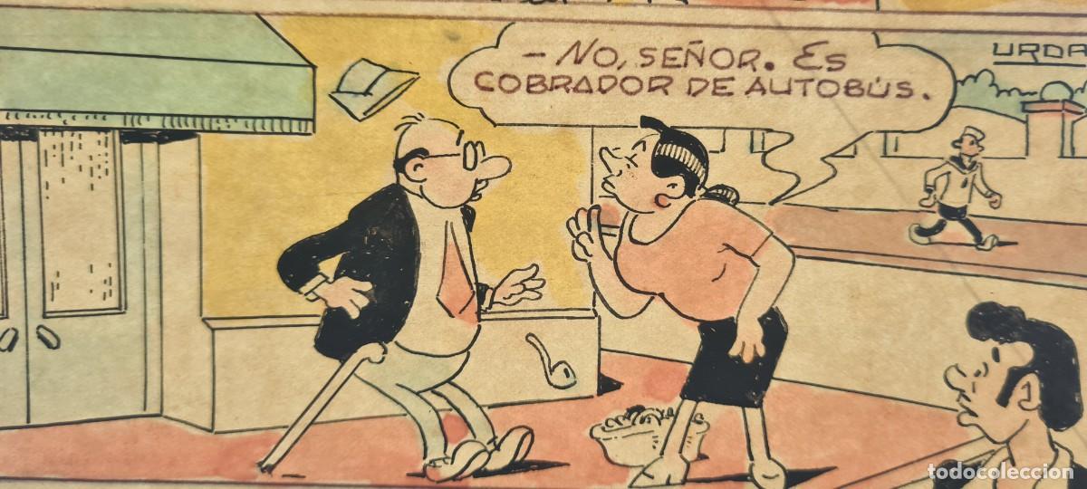 C&oacute;mics: URDA - &rdquo;HONRADEZ&rdquo; ORIGINAL FIRMADO + TBO - Foto 10