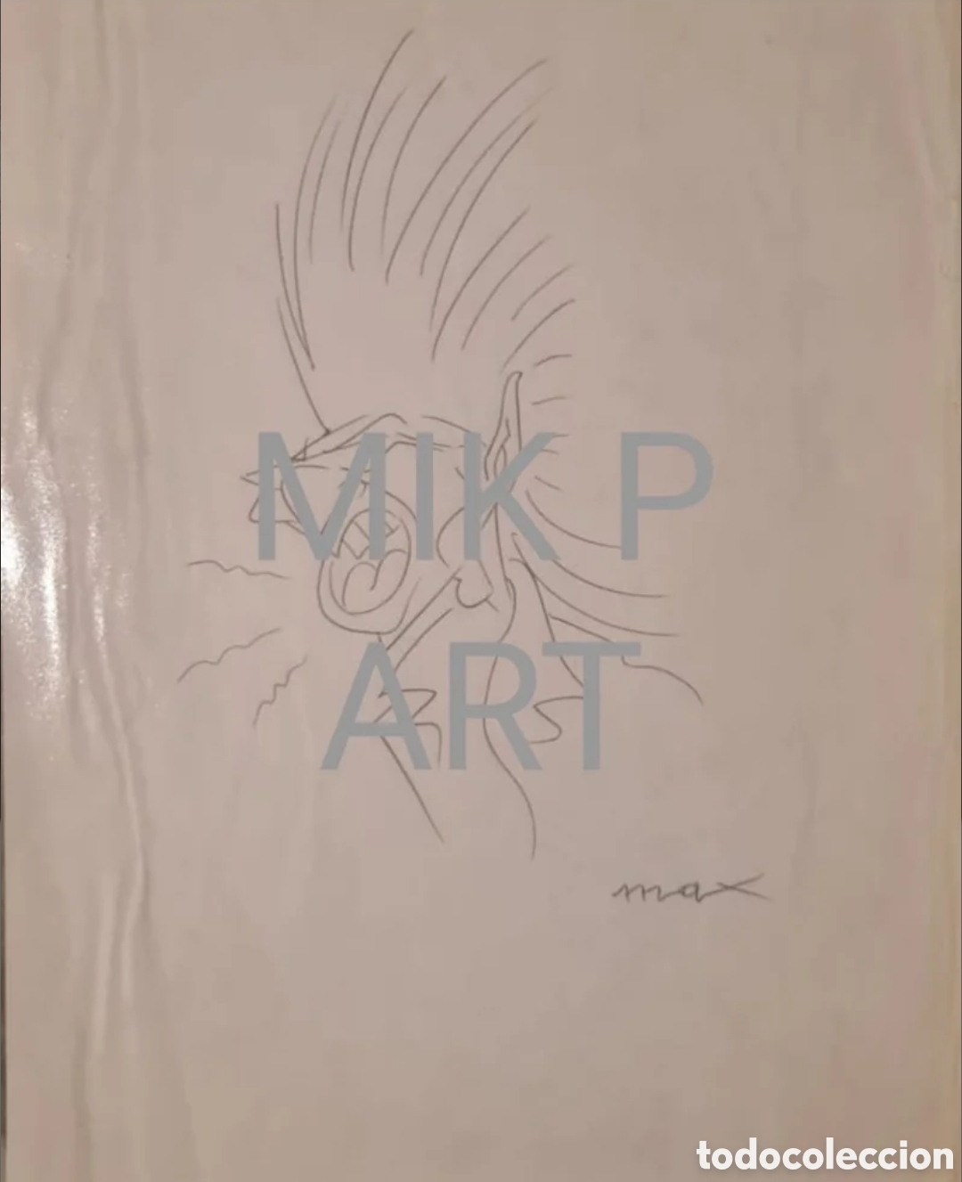 C&oacute;mics: Dibujo original max francesc capdevila firmado - Foto 1