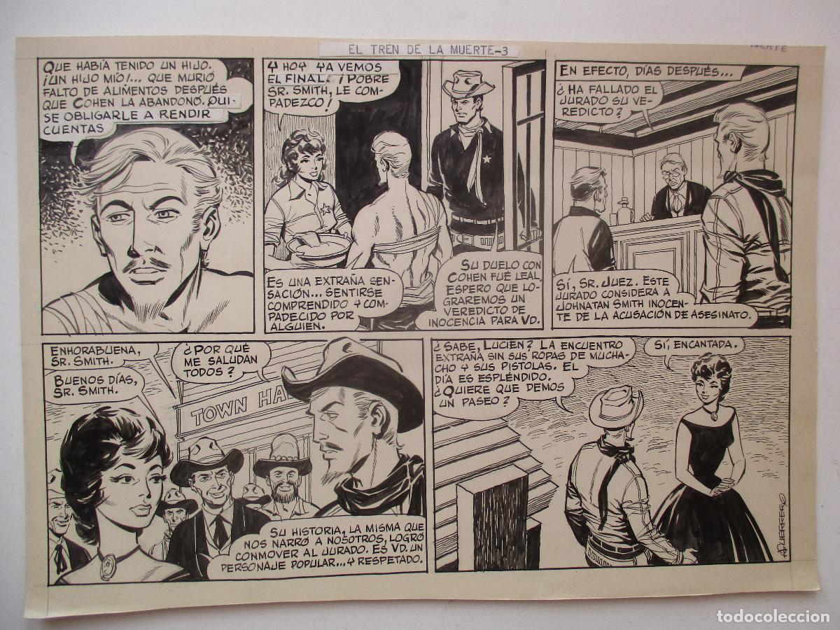 C&oacute;mics: APACHE KING N&ordm; 18, COMPLETO -GUERRERO-. PLANCHAS ORIGINALES. - Foto 5