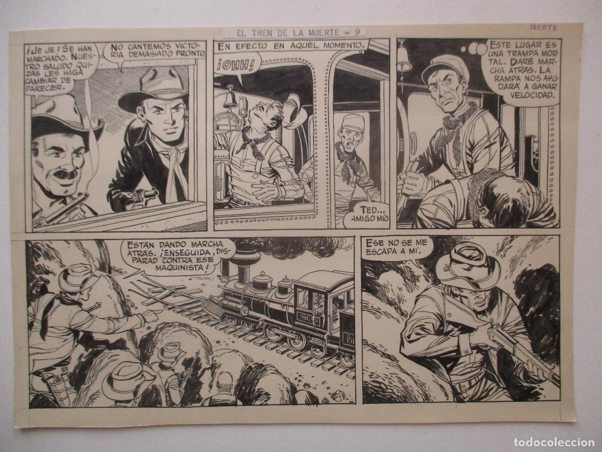 C&oacute;mics: APACHE KING N&ordm; 18, COMPLETO -GUERRERO-. PLANCHAS ORIGINALES. - Foto 11
