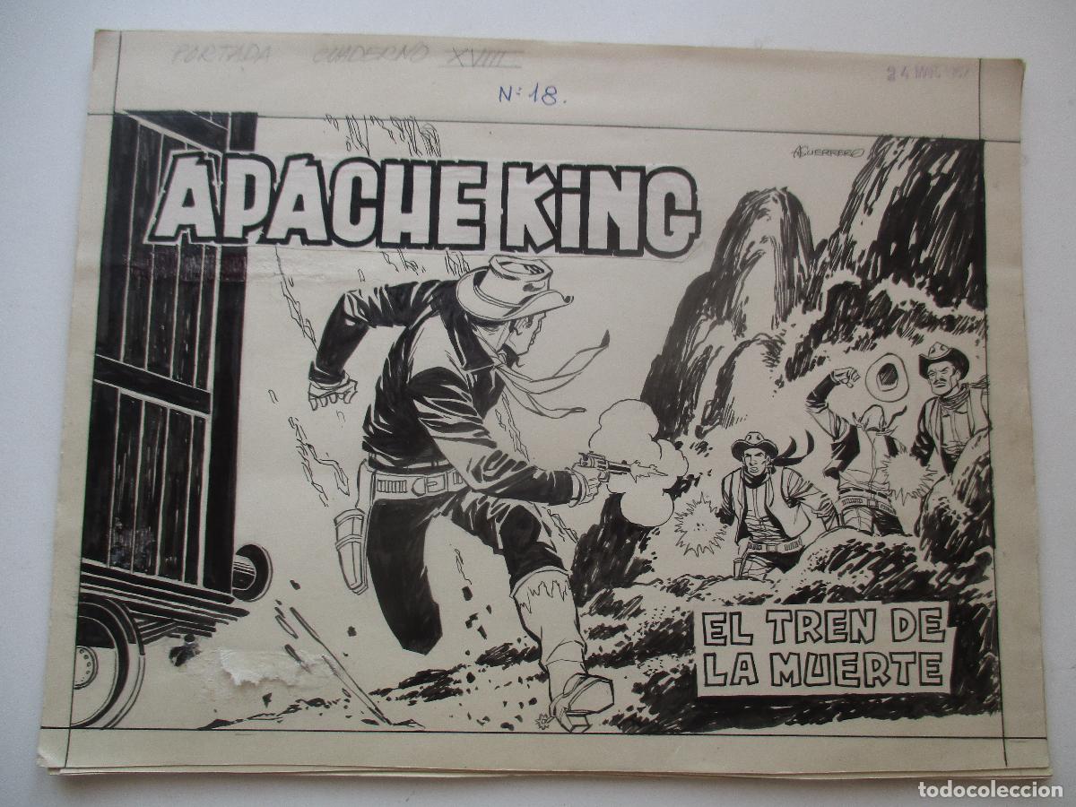 C&oacute;mics: APACHE KING N&ordm; 18, COMPLETO -GUERRERO-. PLANCHAS ORIGINALES. - Foto 1