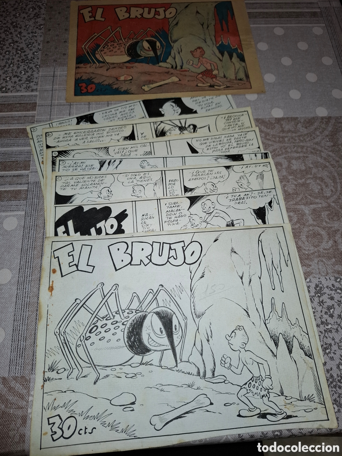 C&oacute;mics: Historieta original completa de Nariz&aacute;n El brujo dibujos de Ayne - Foto 1