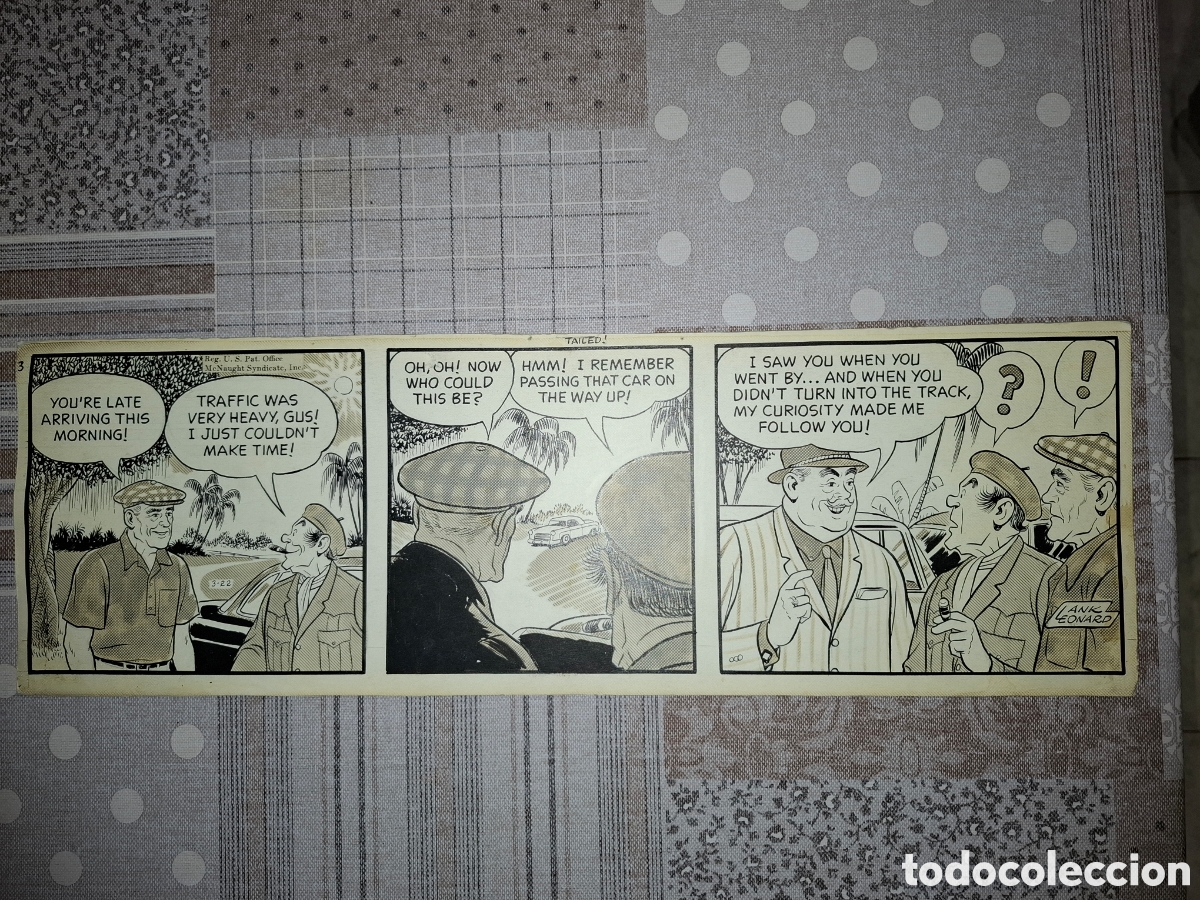 C&oacute;mics: Tira original americana de Lank Leonard , Mickey Finn - Foto 1