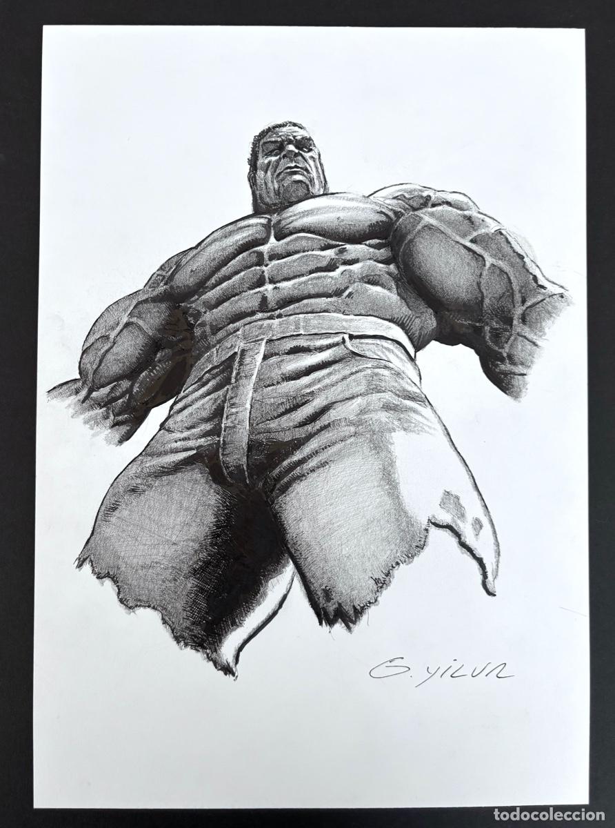 C&oacute;mics: HULK ILUSTRACION ORIGINAL - Foto 1