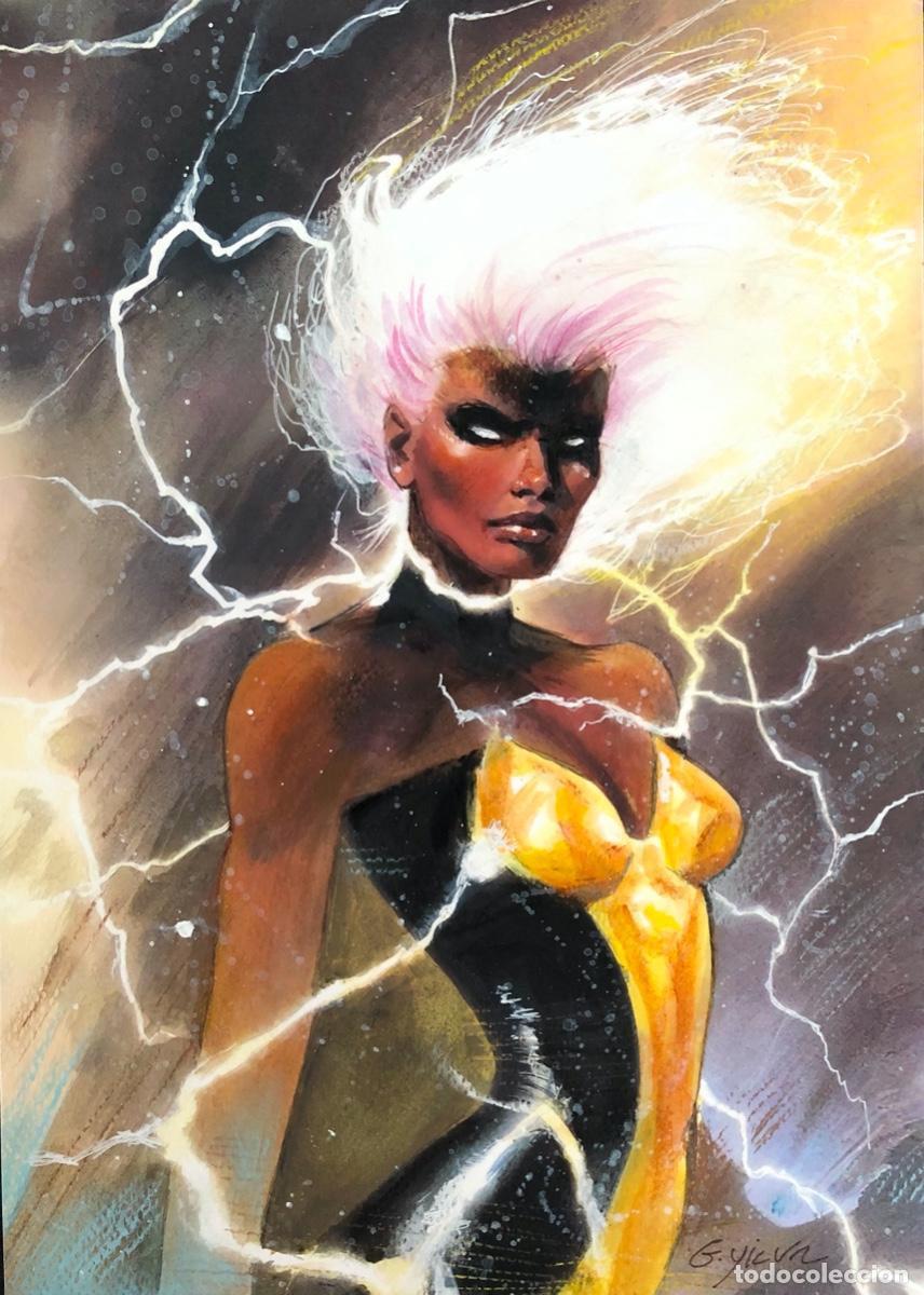 C&oacute;mics: TORMENTA X-MEN ILUSTRACION ORIGINAL - Foto 1