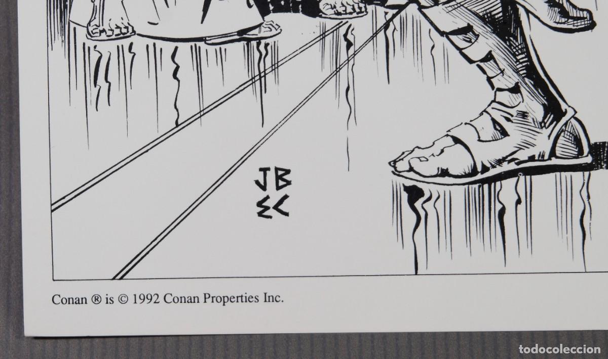 C&oacute;mics: L&aacute;mina de Conan, impresi&oacute;n digital - 1992 - Foto 6
