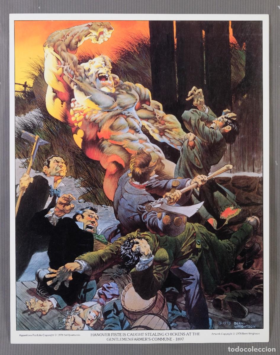 C&oacute;mics: L&aacute;mina impresi&oacute;n digital - Berni Wrightson - 1978 - Foto 2