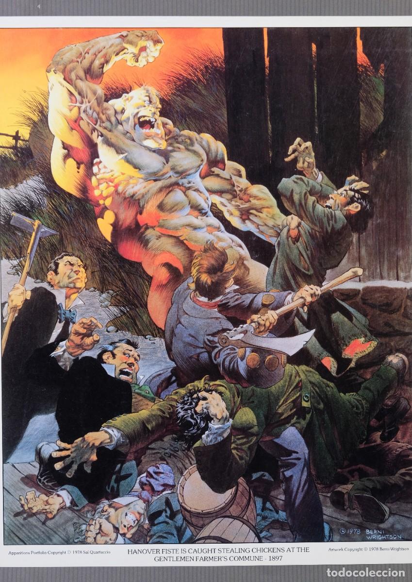 C&oacute;mics: L&aacute;mina impresi&oacute;n digital - Berni Wrightson - 1978 - Foto 3