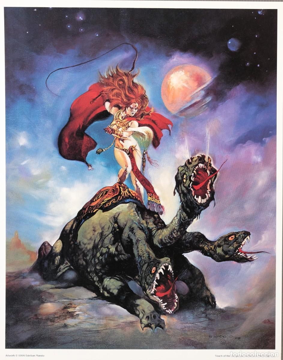 C&oacute;mics: L&aacute;mina impresi&oacute;n digital - Esteban Maroto - 1994 - Foto 1