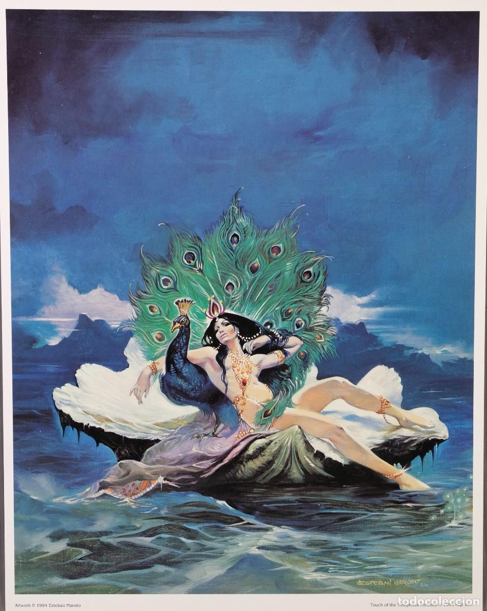 C&oacute;mics: L&aacute;mina impresi&oacute;n digital - Esteban Maroto - 1994 - Foto 1