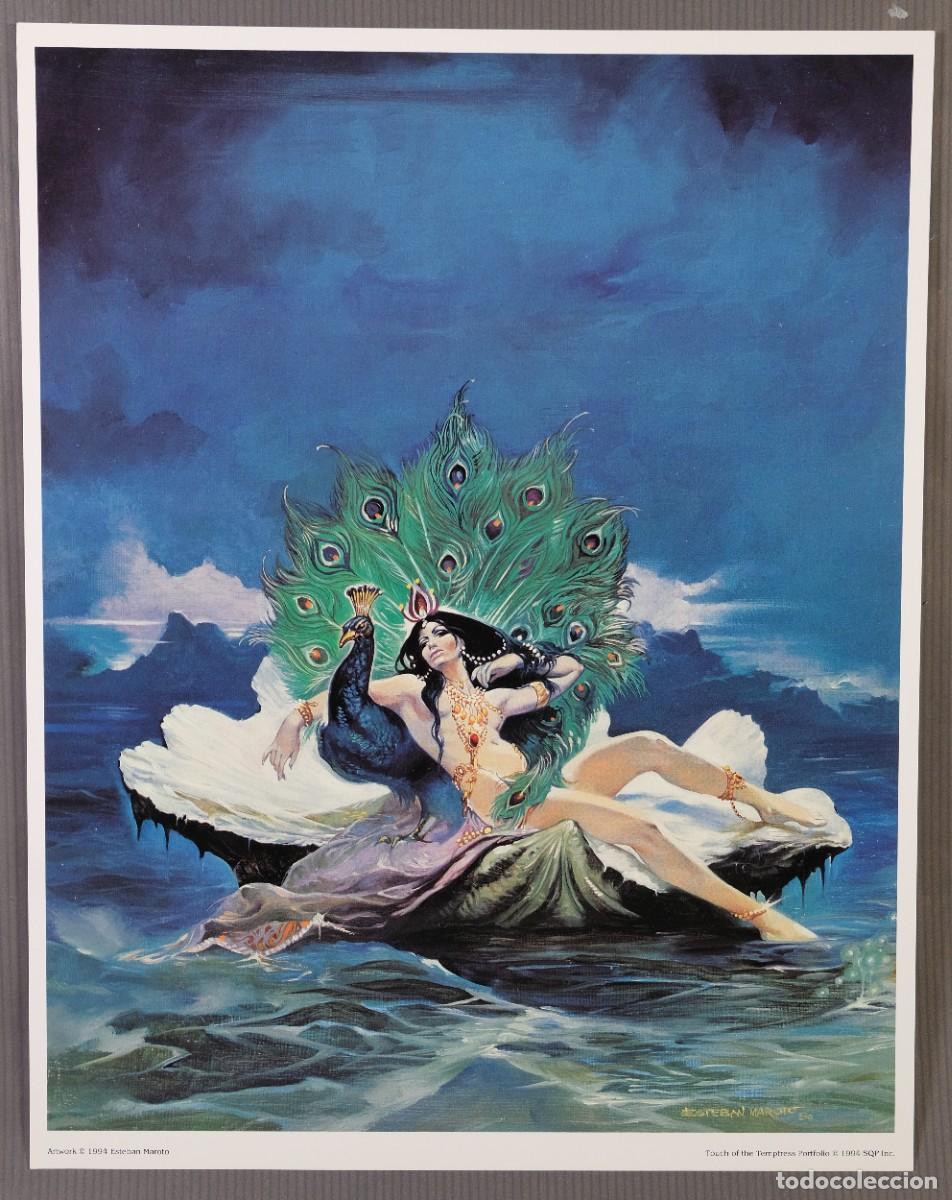 C&oacute;mics: L&aacute;mina impresi&oacute;n digital - Esteban Maroto - 1994 - Foto 2