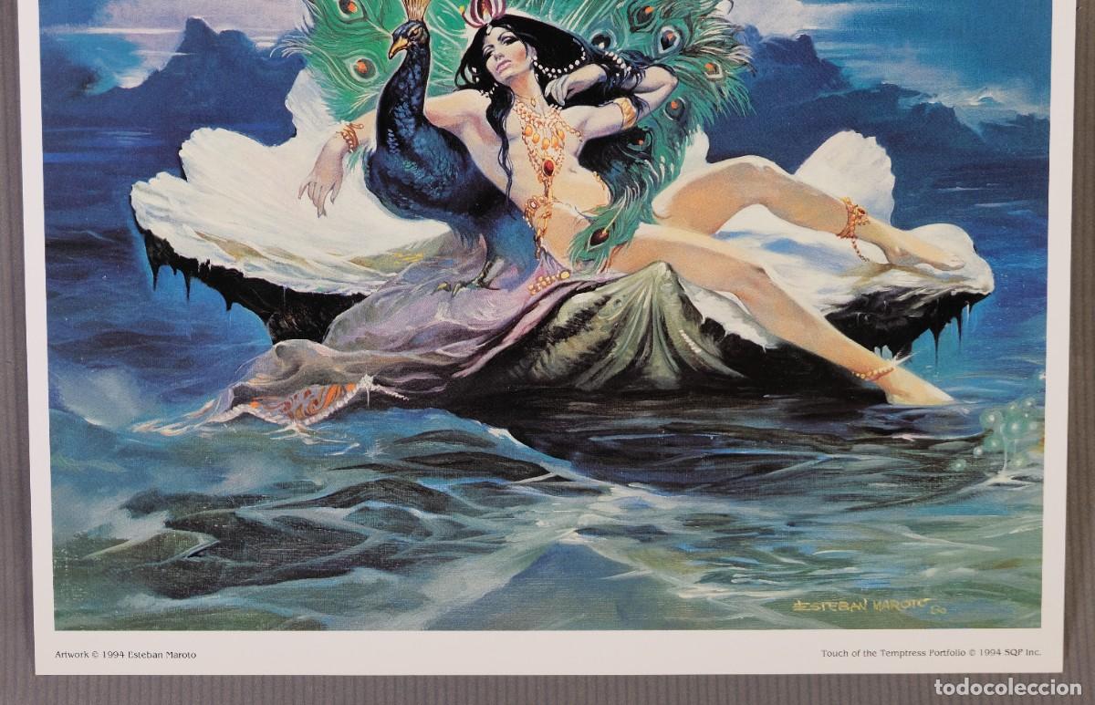 C&oacute;mics: L&aacute;mina impresi&oacute;n digital - Esteban Maroto - 1994 - Foto 5