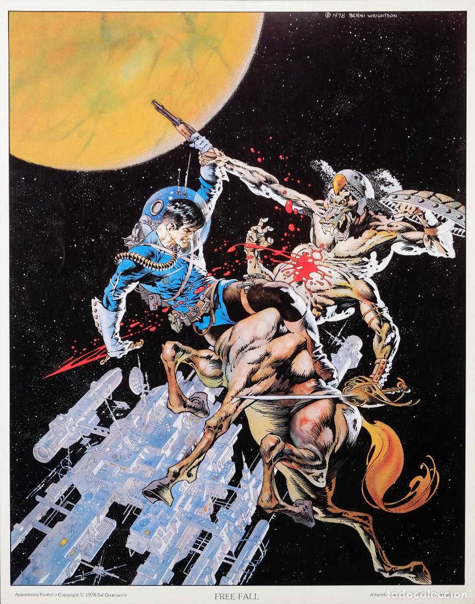 C&oacute;mics: L&aacute;mina impresi&oacute;n digital - Berni Wrightson - 1978 - Foto 1