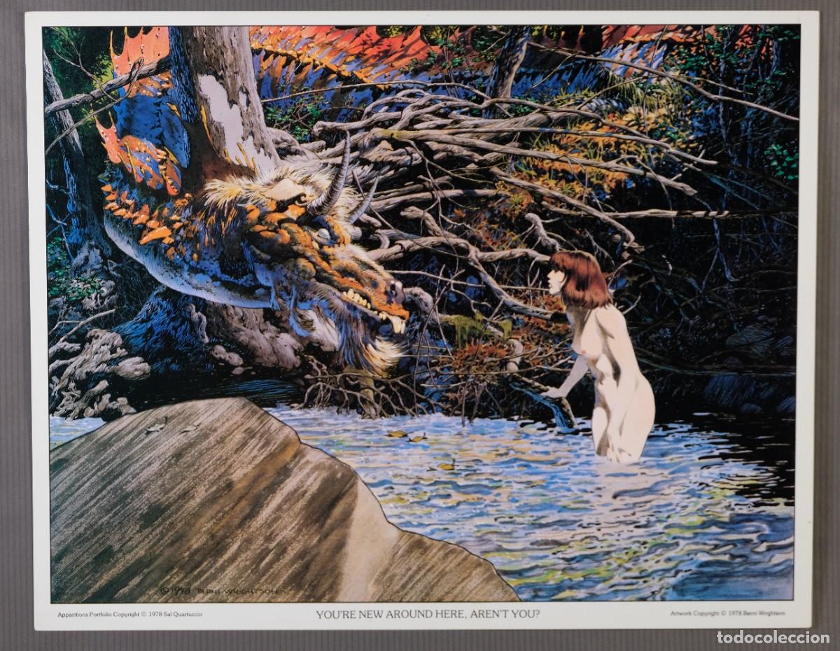 C&oacute;mics: L&aacute;mina impresi&oacute;n digital - Berni Wrightson - 1978 - Foto 2
