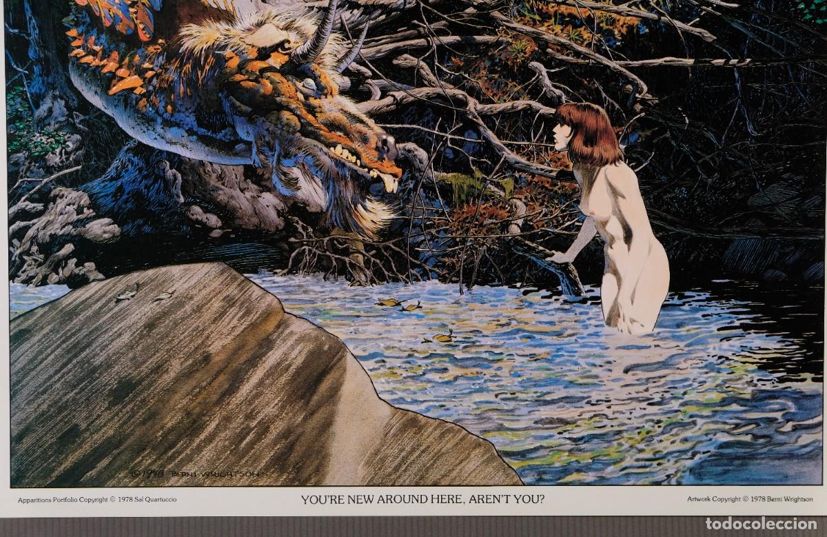 C&oacute;mics: L&aacute;mina impresi&oacute;n digital - Berni Wrightson - 1978 - Foto 3