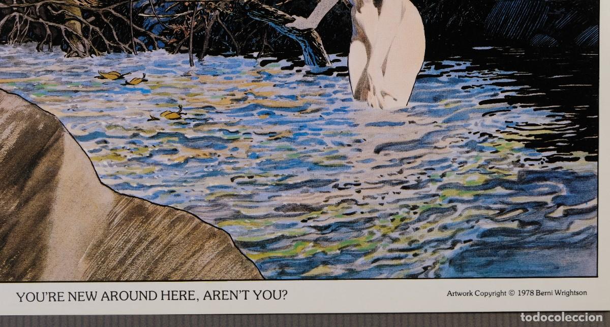 C&oacute;mics: L&aacute;mina impresi&oacute;n digital - Berni Wrightson - 1978 - Foto 5