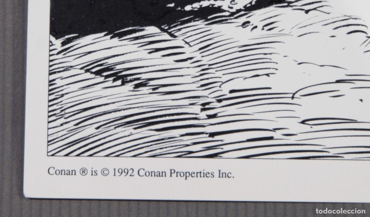 C&oacute;mics: L&aacute;mina de Conan, impresi&oacute;n digital - 1992 - Foto 3