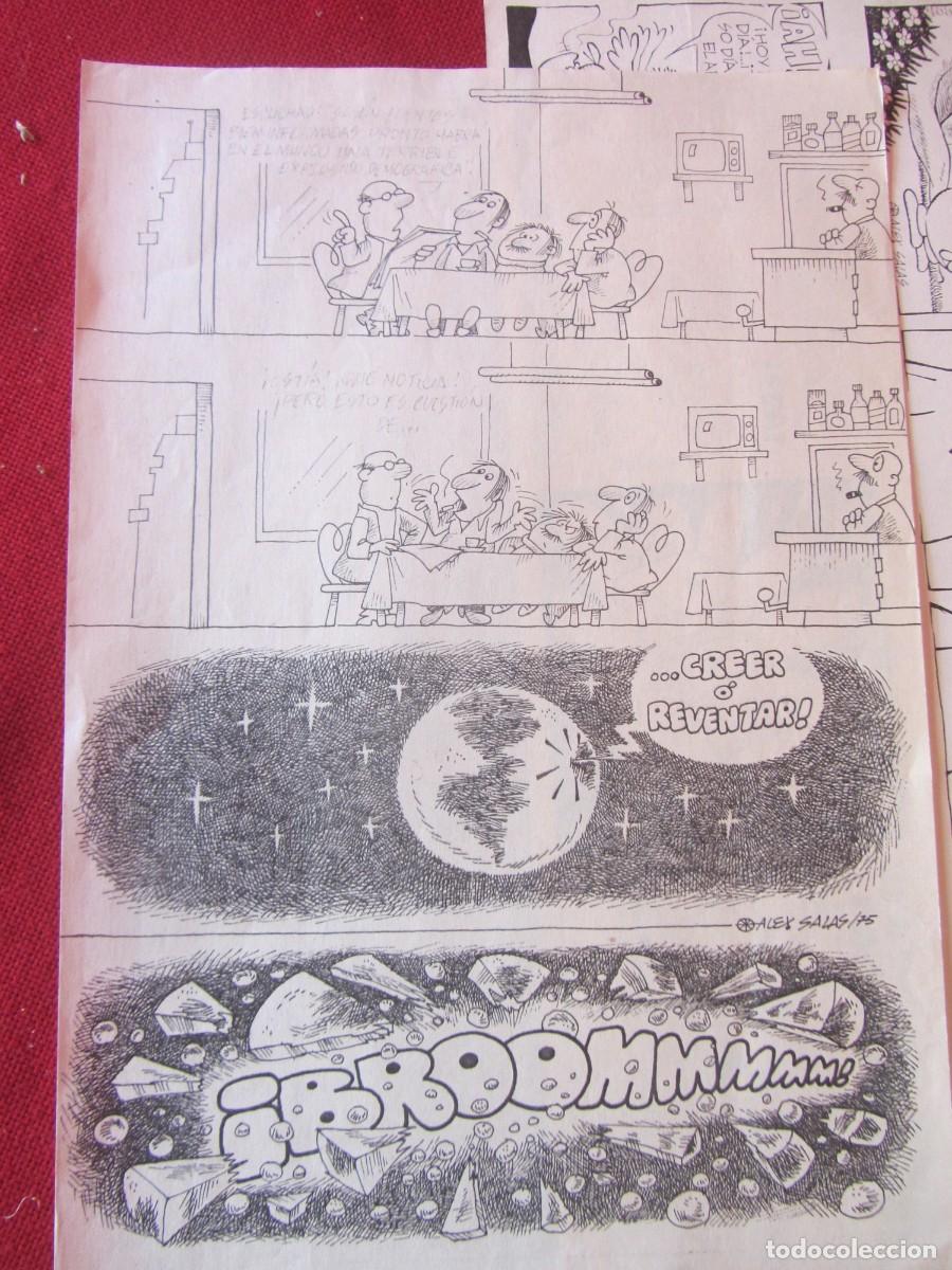 C&oacute;mics: ALEX SALAS. DOCUMENTOS VARIOS. 1975 - Foto 7