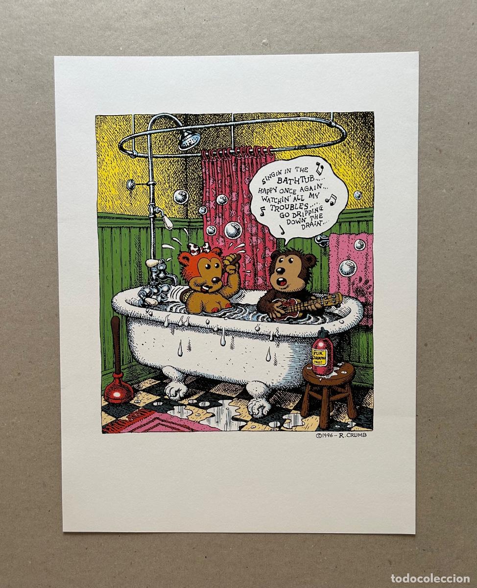 C&oacute;mics: Gicl&eacute;e Robert Crumb. Bathroom. Francia, 2012. 40x30 cm - Foto 1