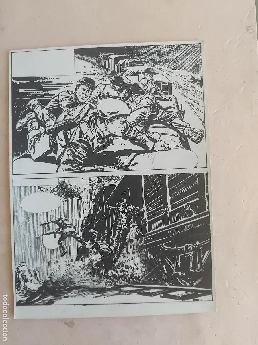 C&oacute;mics: ORIGINAL DE ANGEL GARCIA DEL ARBOL. - Foto 1