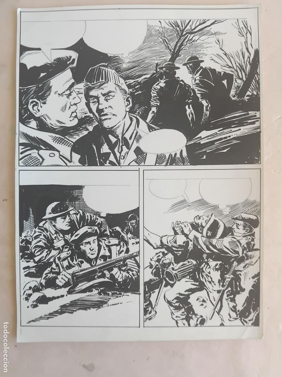 C&oacute;mics: ORIGINAL DE ANGEL GARCIA DEL ARBOL. - Foto 1