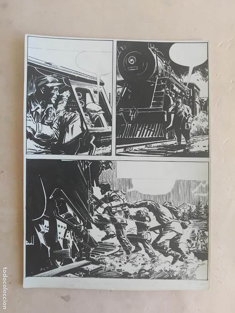 C&oacute;mics: ORIGINAL DE ANGEL GARCIA DEL ARBOL. - Foto 1
