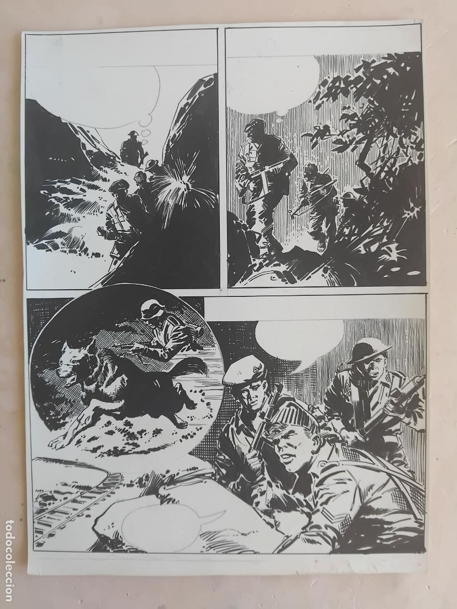 C&oacute;mics: ORIGINAL DE ANGEL GARCIA DEL ARBOL. - Foto 1