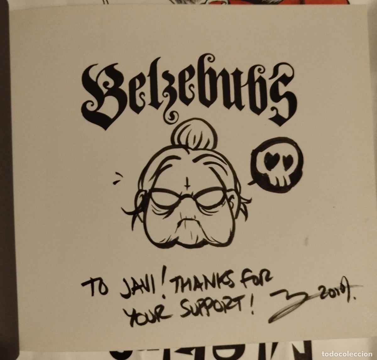 C&oacute;mics: Belzebubs, firmado y Con sketch original - Foto 2