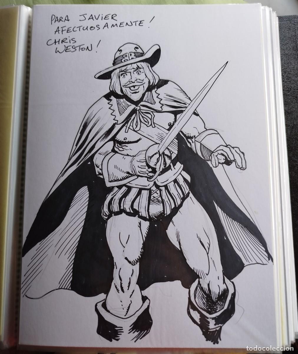 Sketch de Blue Blade de Chris Weston | todocoleccion (Buy It Now)