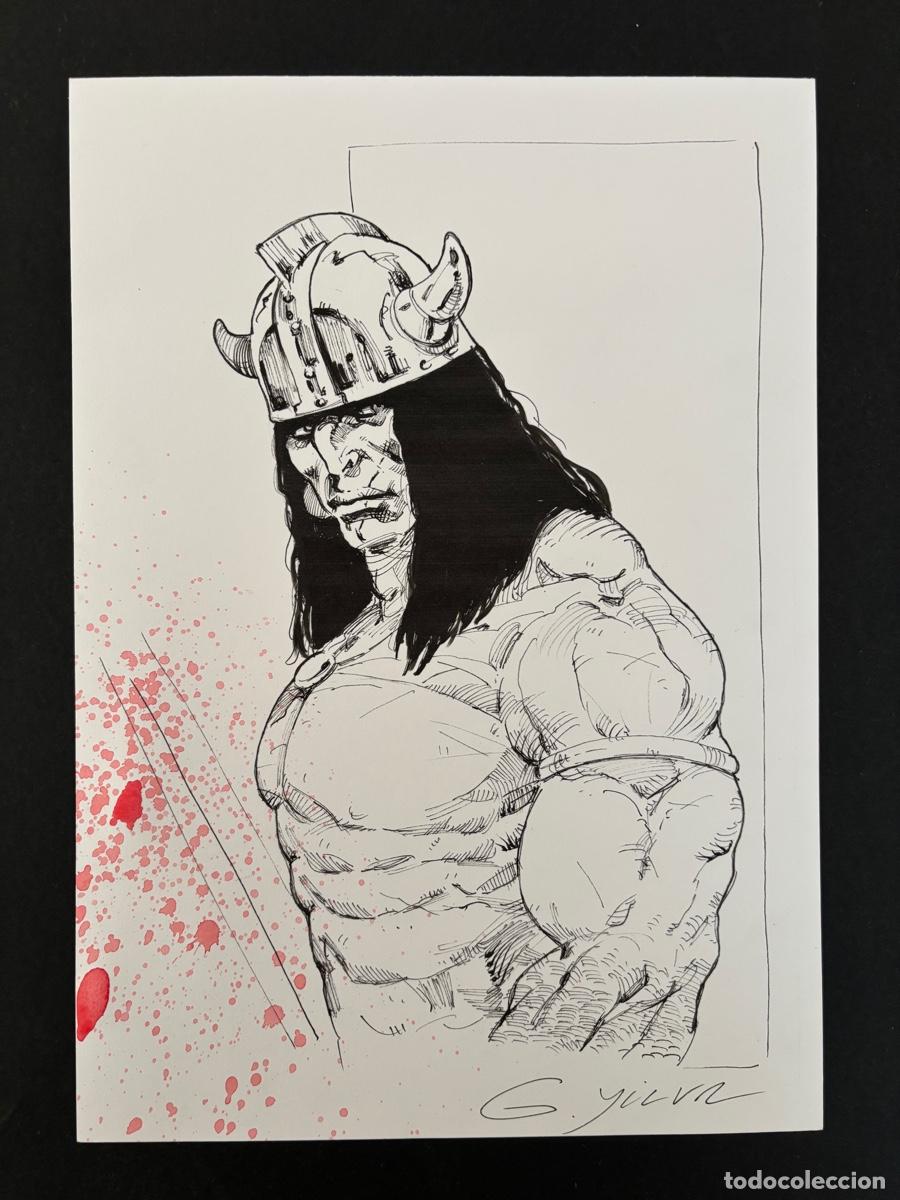C&oacute;mics: CONAN ILUSTRACION ORIGINAL - Foto 2