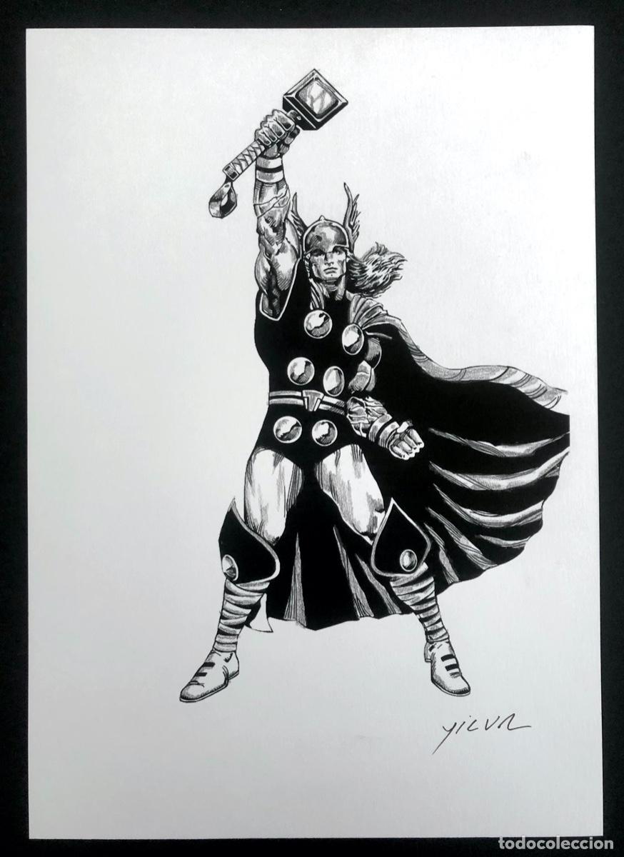 C&oacute;mics: THOR ILUSTRACION ORIGINAL - Foto 2