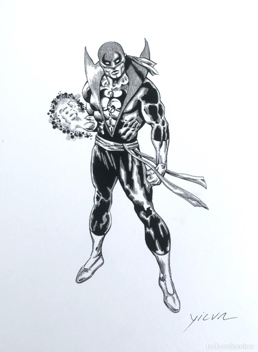 C&oacute;mics: PU&Ntilde;O DE HIERRO ILUSTRACION ORIGINAL - Foto 1