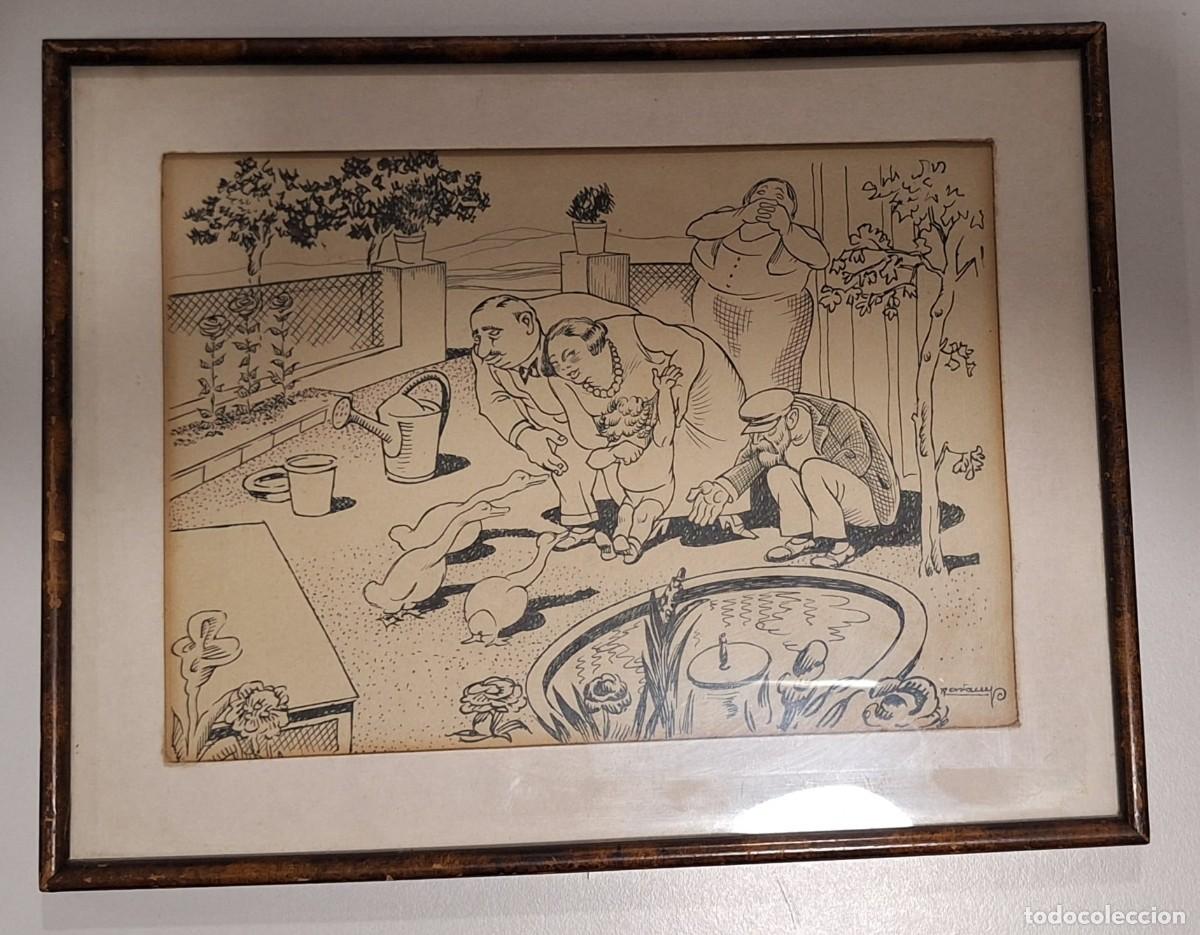 C&oacute;mics: Valenti castanys dibujo original - Foto 1