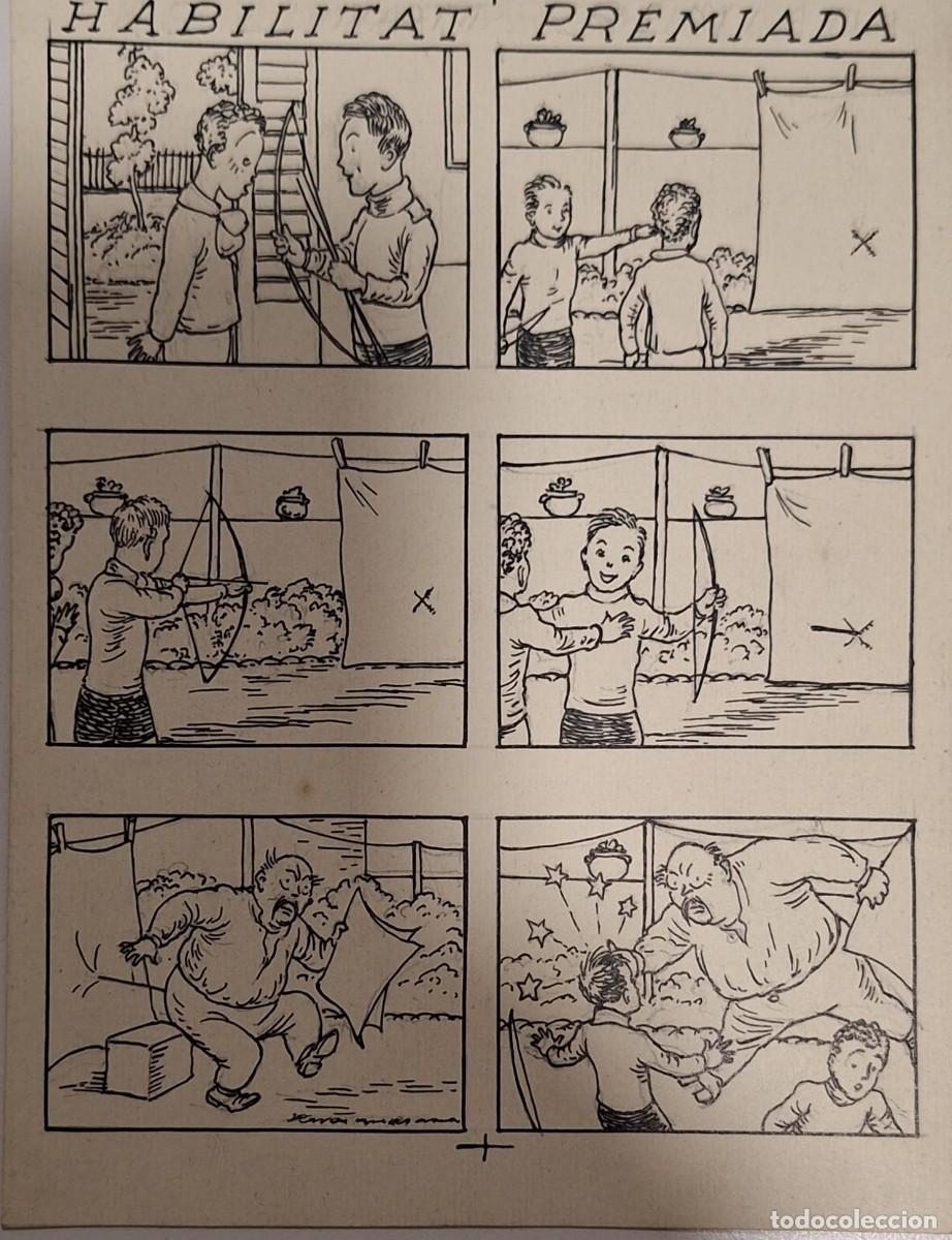C&oacute;mics: Vi&ntilde;eta original serra massana. - Foto 1