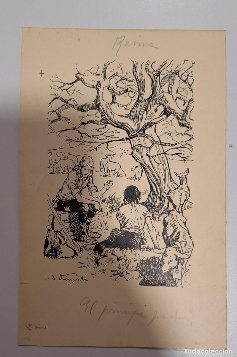 C&oacute;mics: Dibujo original. Desconozco al autor. - Foto 1