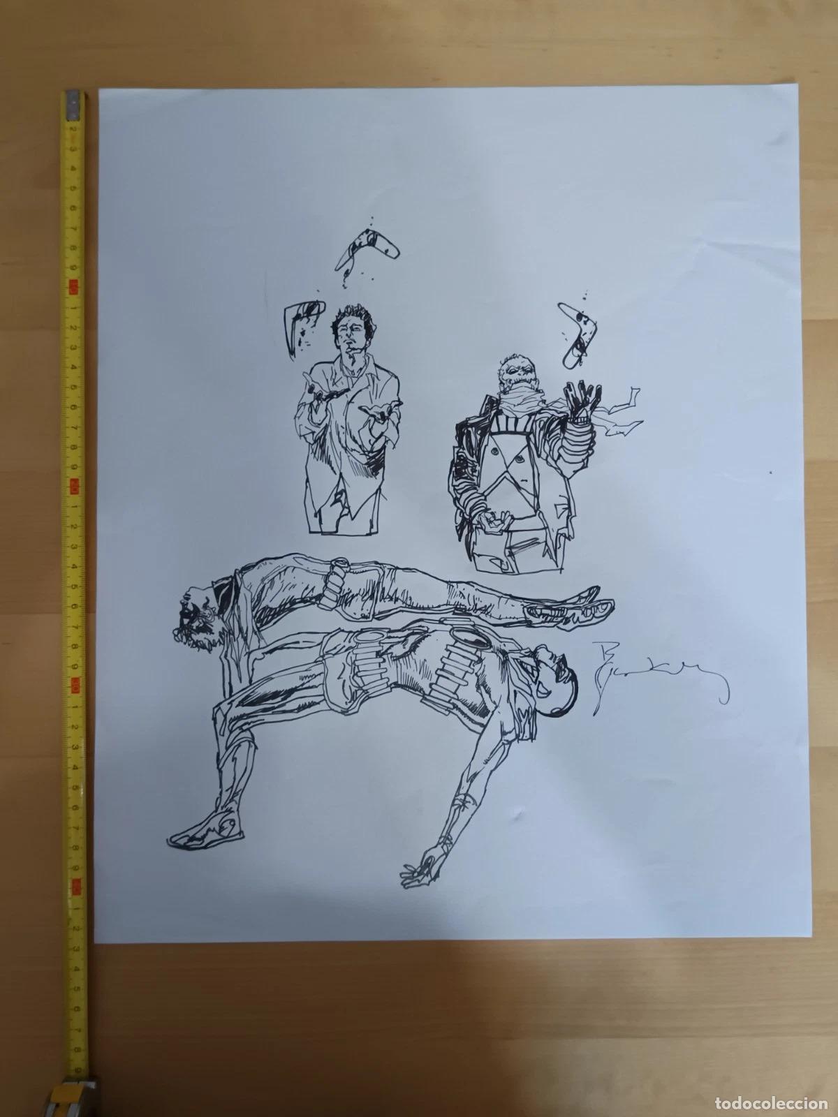 C&oacute;mics: Original Comic art BILL SIENKIEWICZ - Foto 3