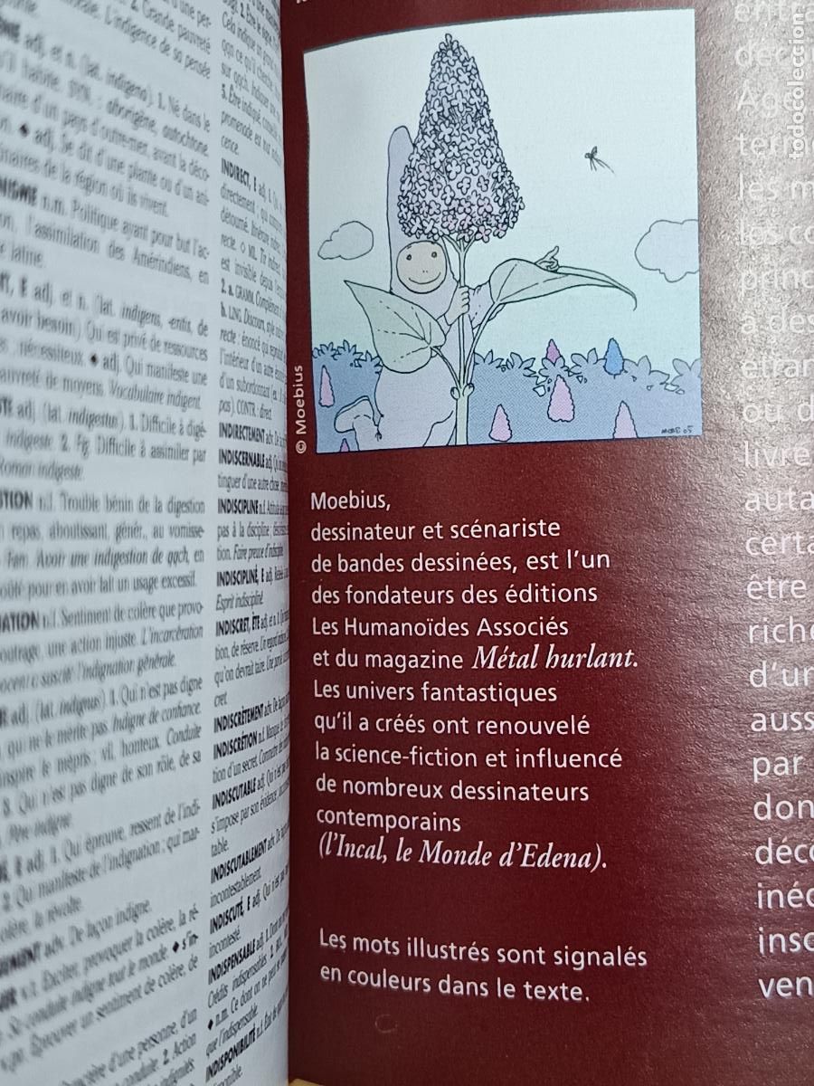 C&oacute;mics: Illust MOEBIUS Diccionario Frances - Foto 13