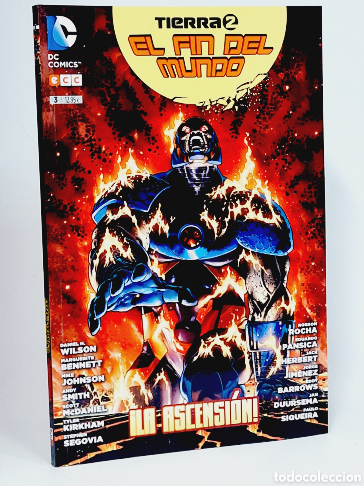 C&oacute;mics: C&Oacute;MIC EXCELENTE TIERRA 2 EL FIN DEL MUNDO 3 LA ASCENSI&Oacute;N ECC EDICIONES DC - Foto 1