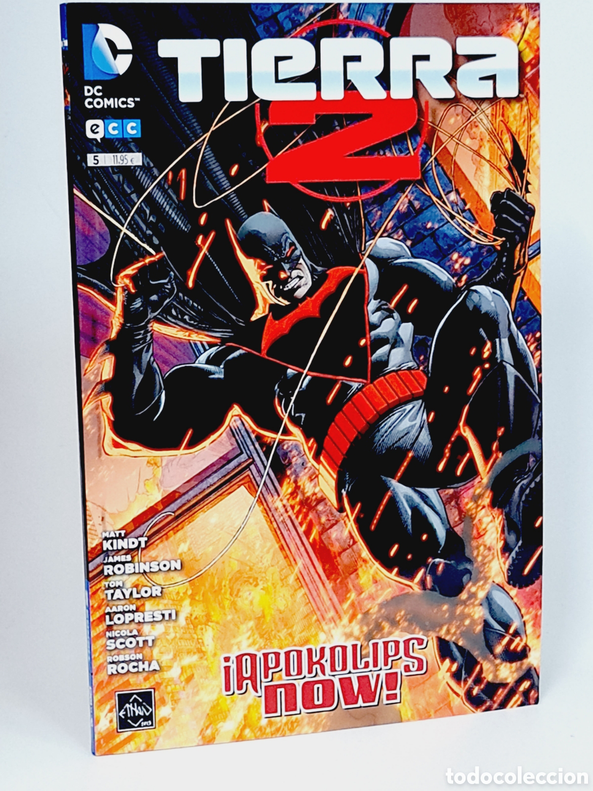 C&oacute;mics: C&Oacute;MIC EXCELENTE TIERRA 2 APOCALIPSIS 5 NOW ECC EDICIONES DC - Foto 1