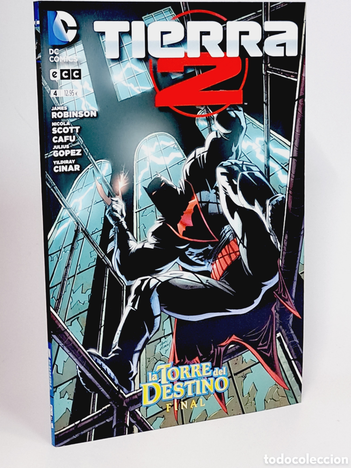 C&oacute;mics: C&Oacute;MIC EXCELENTE TIERRA 2 LA TORRE DEL DESTINO FINAL 4 ECC EDICIONES DC - Foto 1