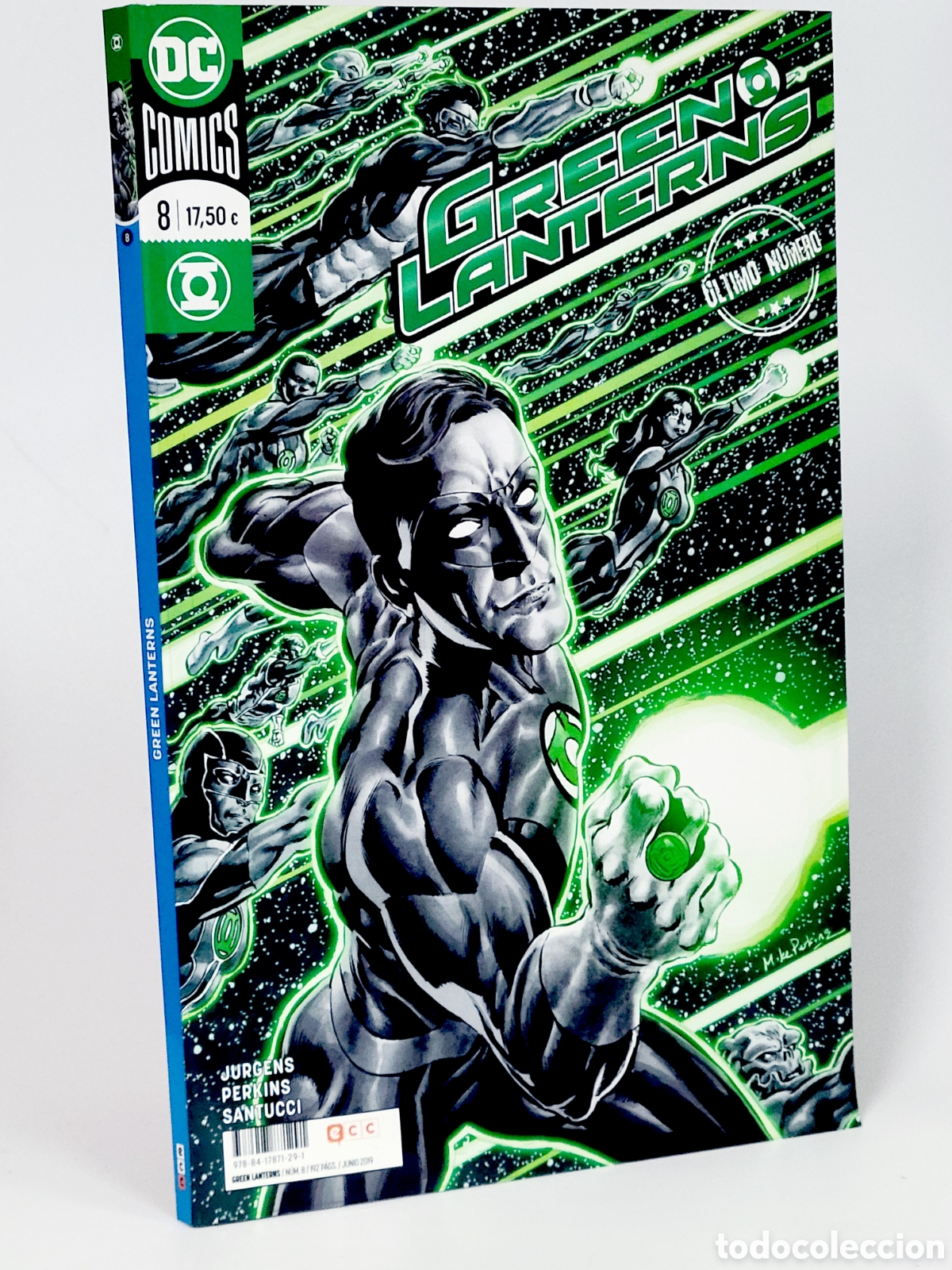 C&oacute;mics: C&Oacute;MIC DE KIOSCO GREEN LANTERNS 8 ECC EDICIONES DC COMICS - Foto 1