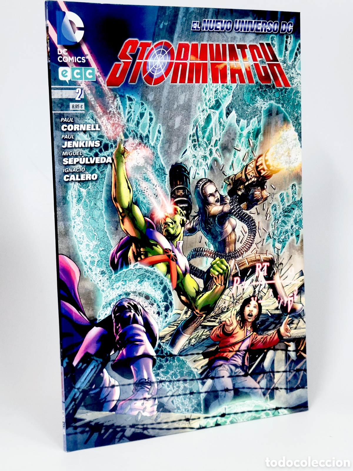 C&oacute;mics: C&Oacute;MIC DE KIOSCO STORMWATCH 2 ECC EDICIONES DC COMICS - Foto 1