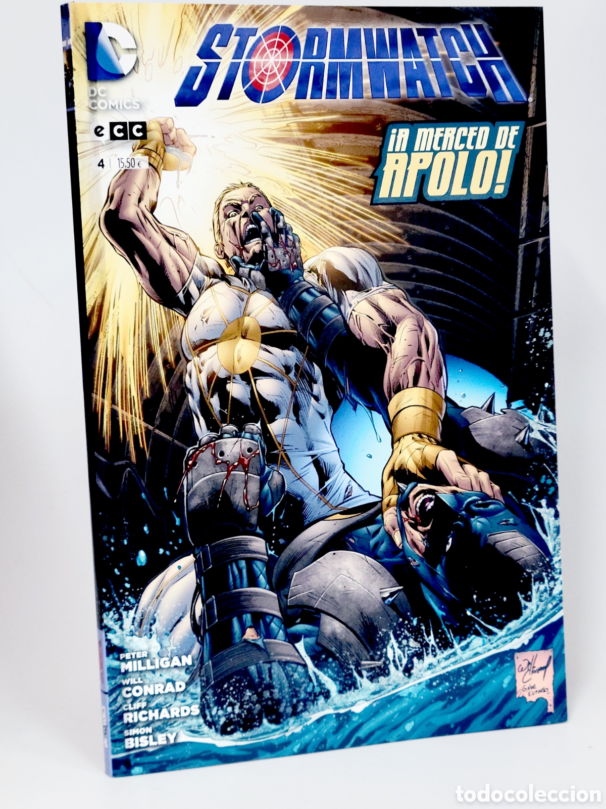 C&oacute;mics: C&Oacute;MIC DE KIOSCO STORMWATCH 4 ECC EDICIONES DC COMICS - Foto 1