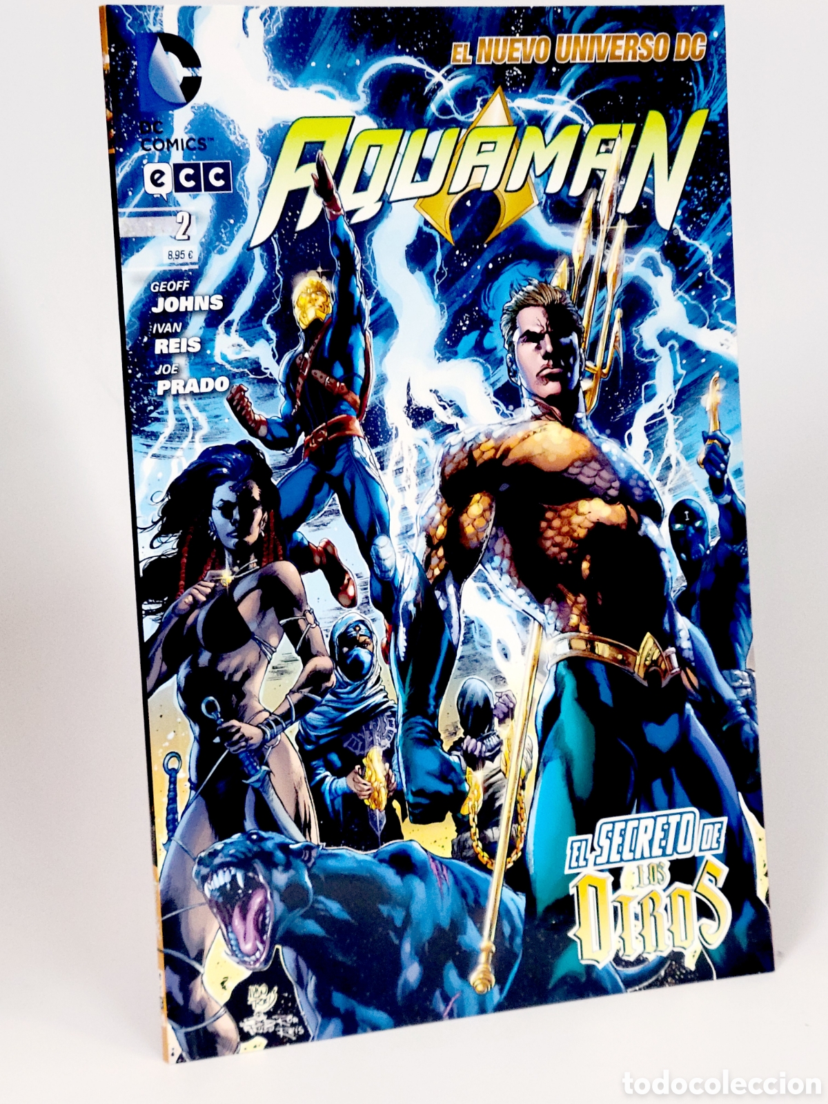 C&oacute;mics: C&Oacute;MIC DE KIOSCO AQUAMAN 2 EL SECRETO DE LOS DIRDS ECC EDICIONES DC COMICS - Foto 1