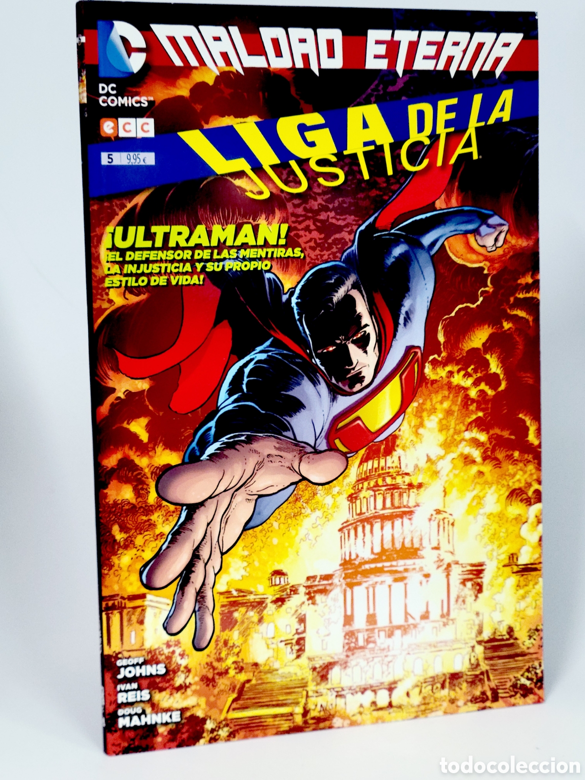 C&oacute;mics: C&Oacute;MIC EXCELENTE LIGA DE LA JUSTICIA 5 MALDAD ETERNA ECC EDICIONES DC COMICS - Foto 1