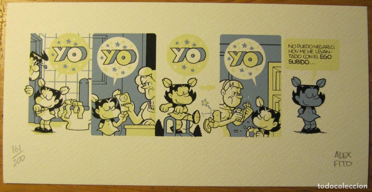 C&oacute;mics: ALEX FITO - SERIGRAFIA FIRMADA Y NUMERADA - Foto 1